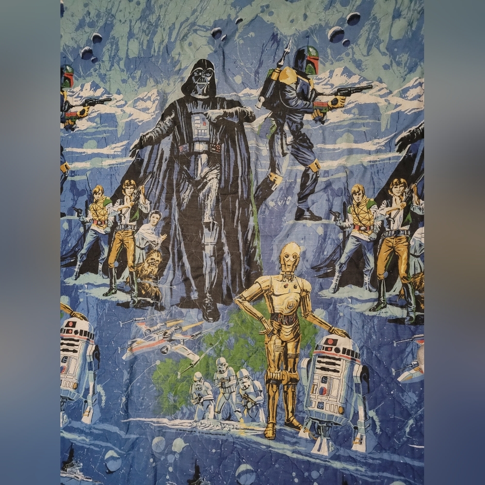 Vintage Star Wars blanket